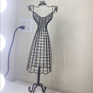 Jewelry dress holder