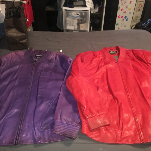 Red and purple pelle pelle leathers - Picture 2 of 4