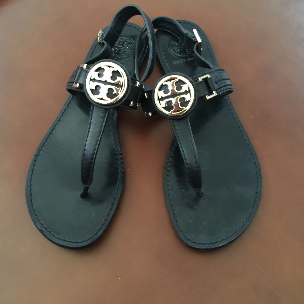 Tory Burch black matte size 7.5 Cassias