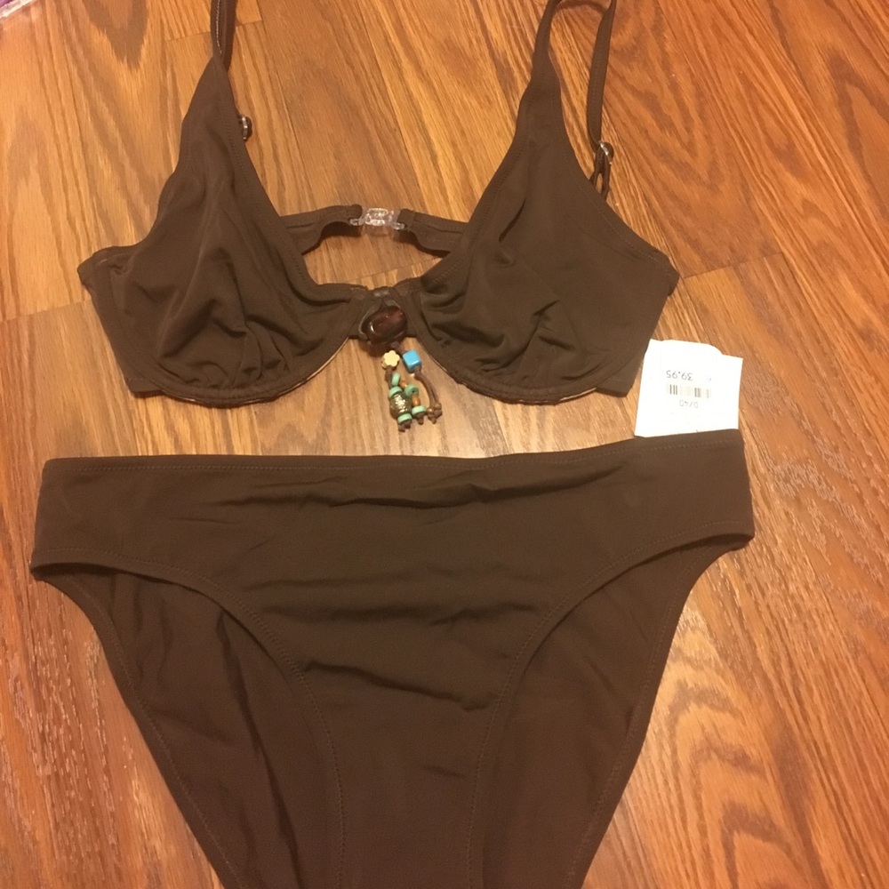 New brown bikini