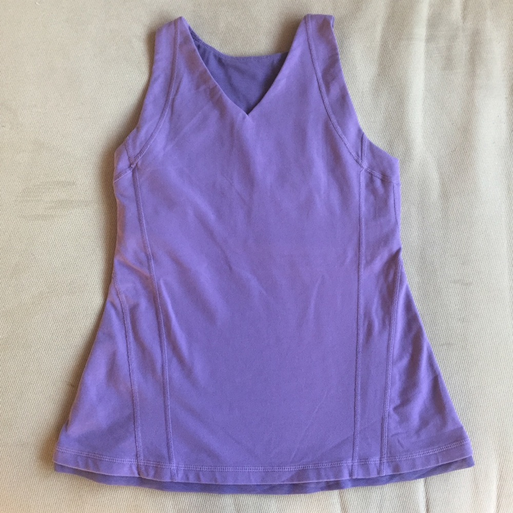 RARE Lululemon Lavender Purple Tank Top, Size 6