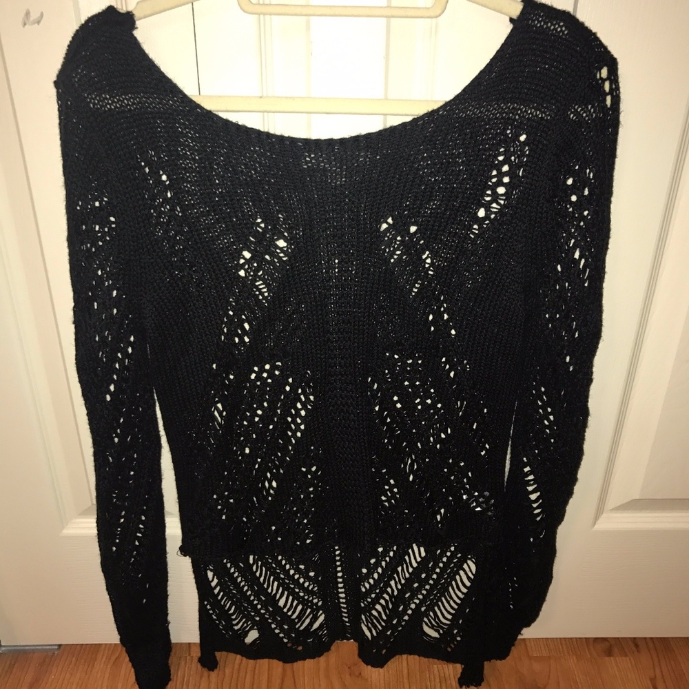 Black sweater