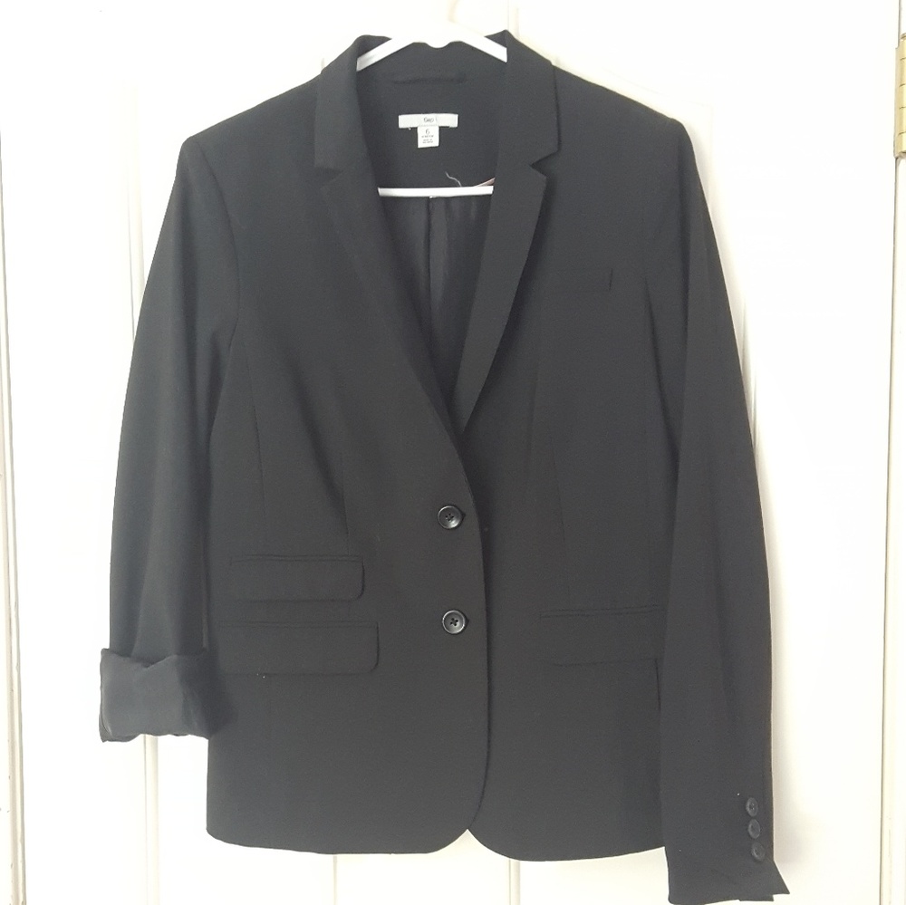 Black Stretch Gap Blazer