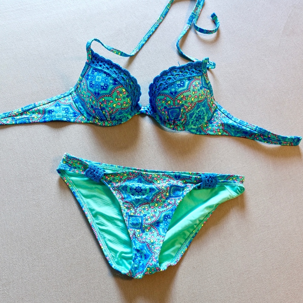 Aerie Teal Bikini