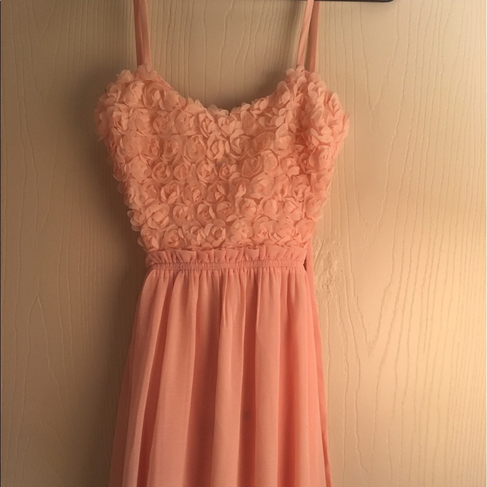 Lulus pink prom dress