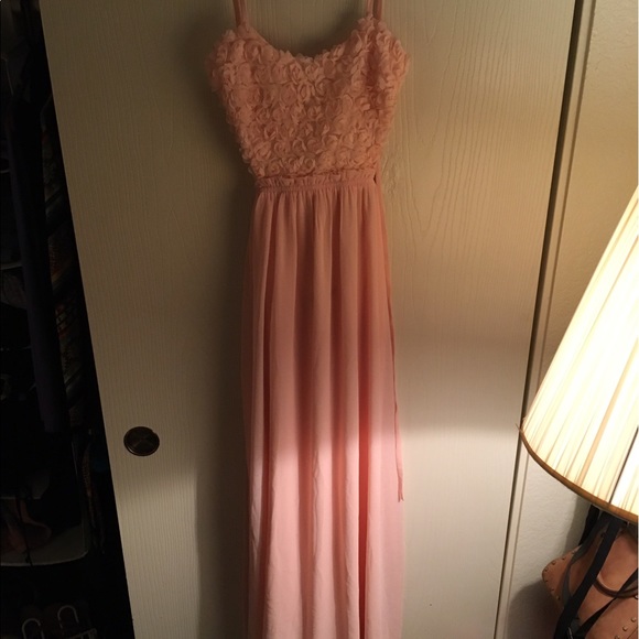 Lulus pink prom dress - Picture 3 of 4