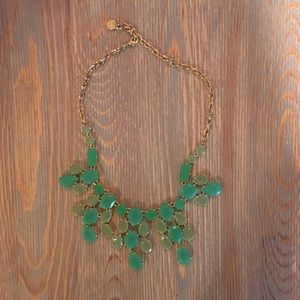 Stella & Dot Green Statement Necklace