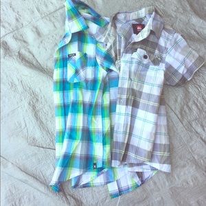 Boys button up shirts