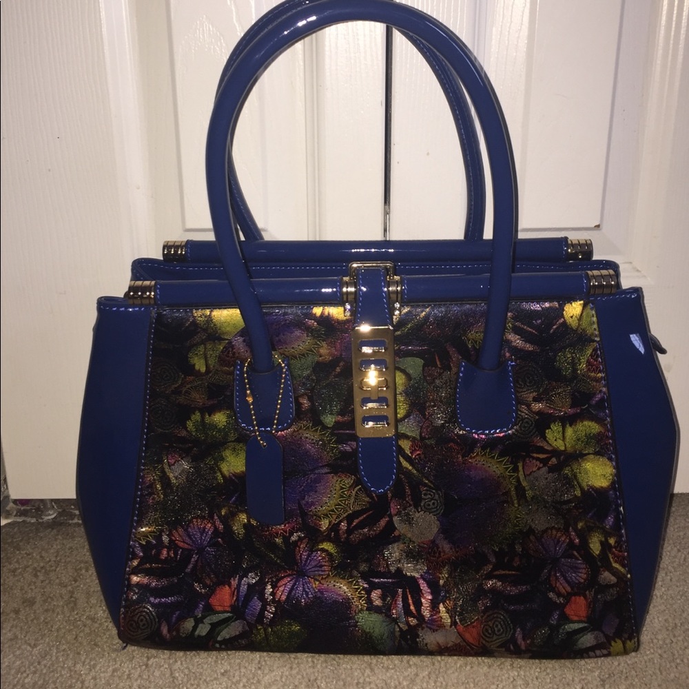 Blue Butterfly Bag