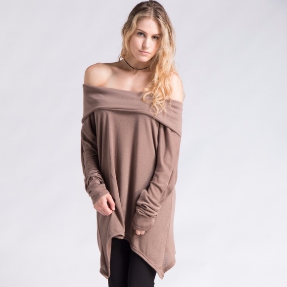 Off shoulder Tunic - Picture 4 of 4