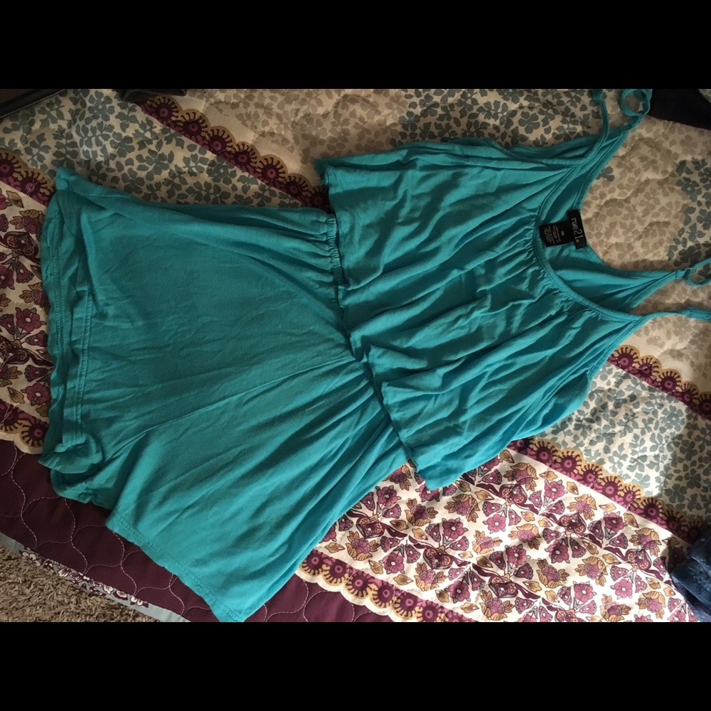 Rue21 teal romper 💙✨