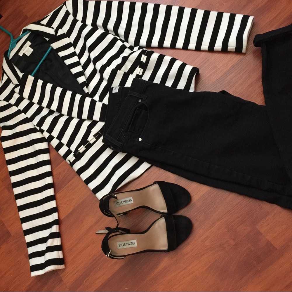 Black/white Blazer