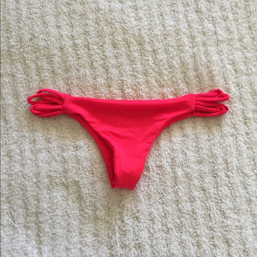 Hot pink, Stone Fox Swim, Brazilian swimsuit