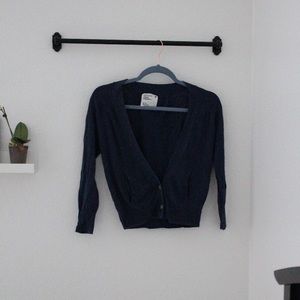 American Eagle Navy Cardigan