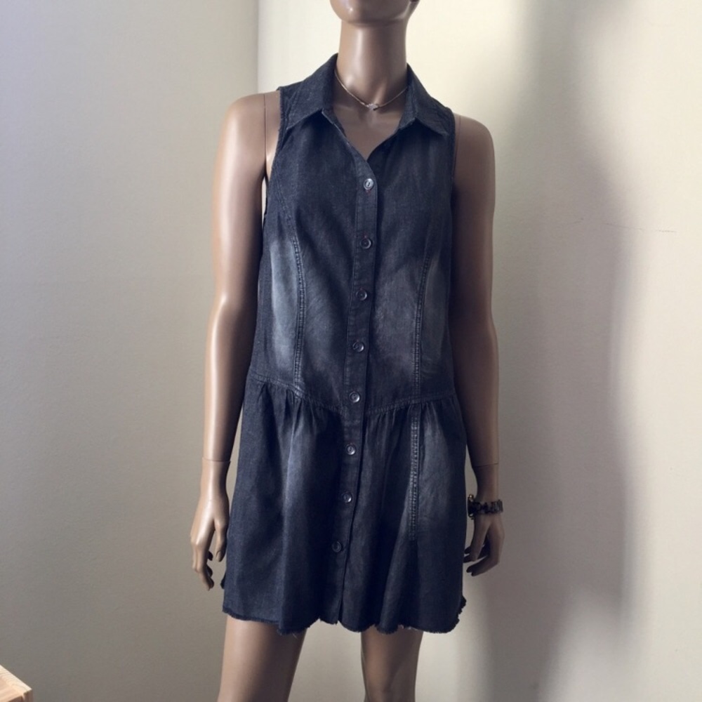 Free people denim dress!!!