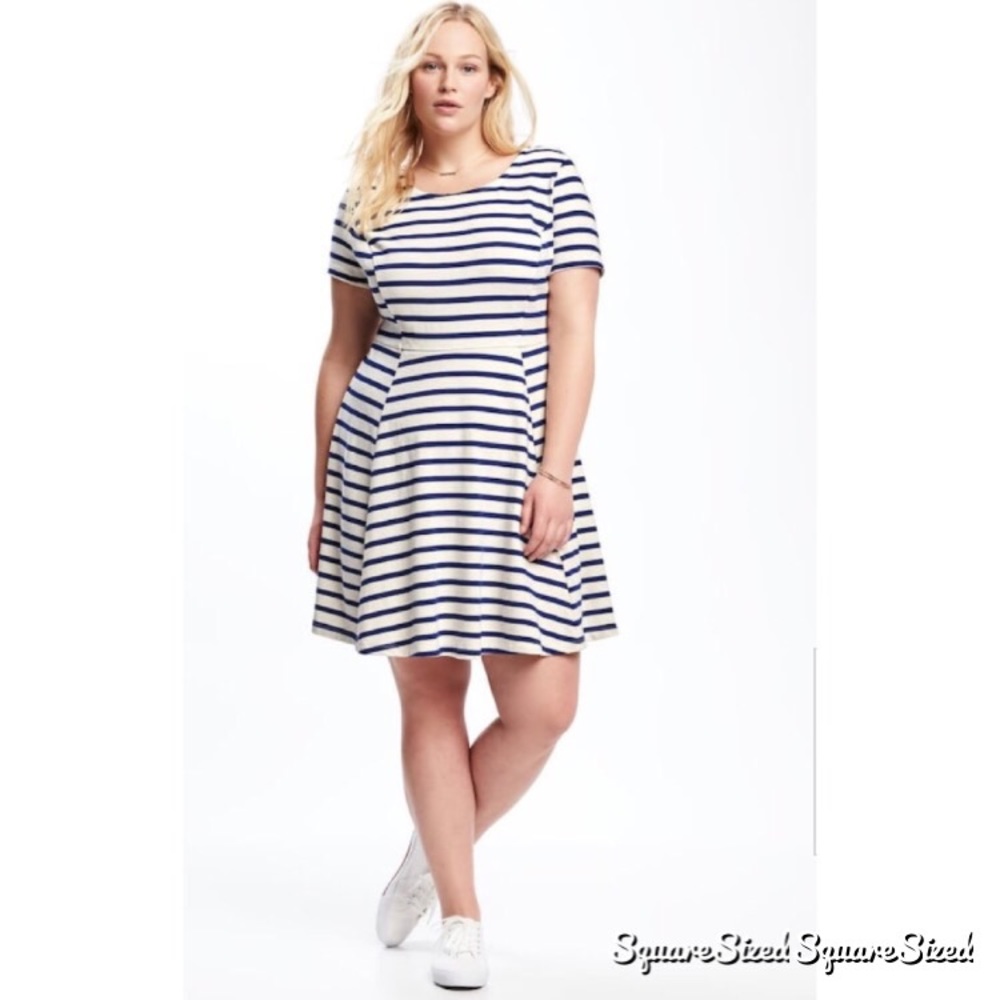 Old Navy Fit and Flare Plus Size Dress 2X NWT