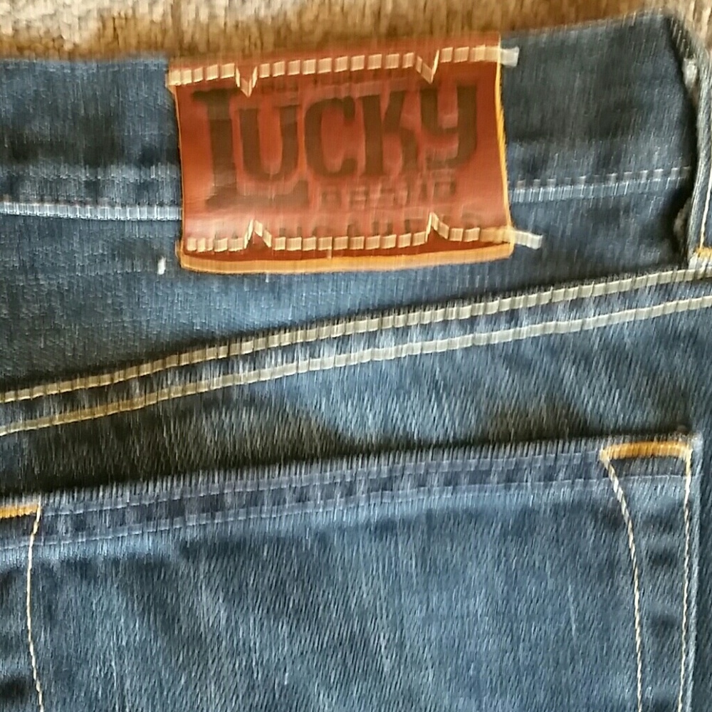 LUCKY BRAND DUNGAREES  (MADE IN THE USA )