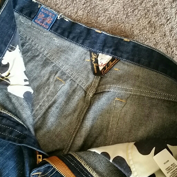 LUCKY BRAND DUNGAREES  (MADE IN THE USA ) - Picture 2 of 4