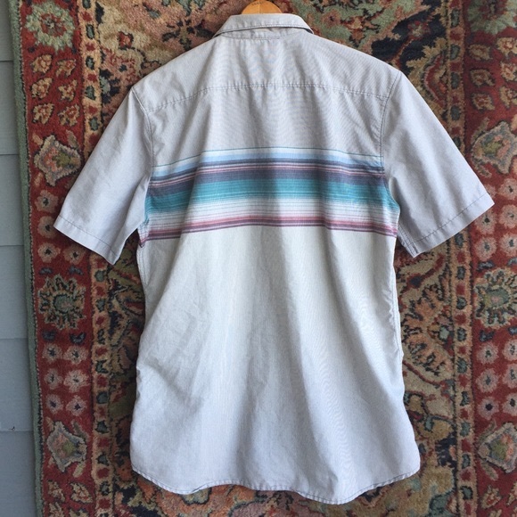 Vans Striped Button Down Men's - Picture 3 of 4