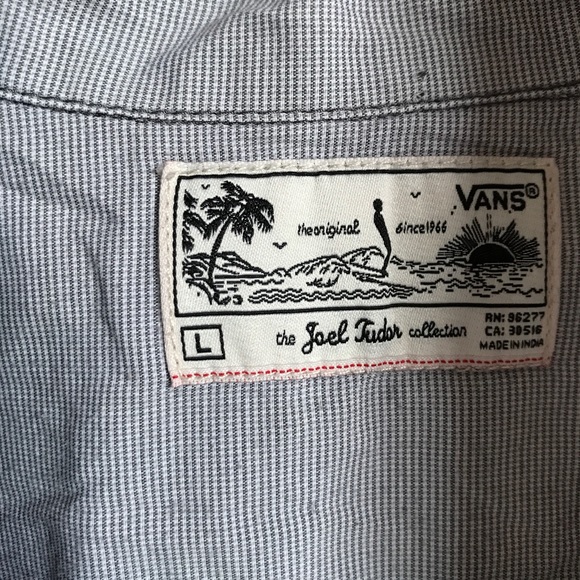 Vans Striped Button Down Men's - Picture 4 of 4