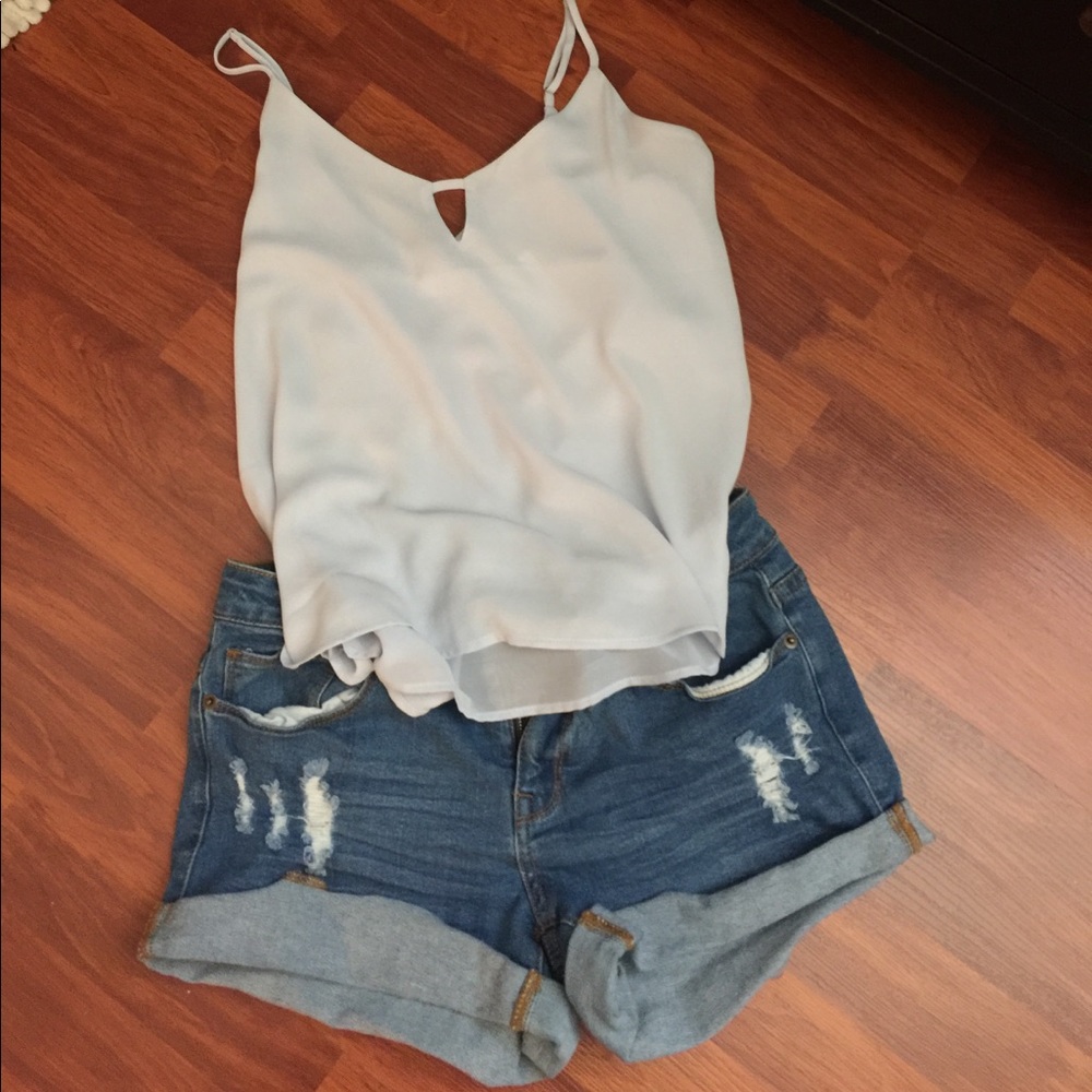 Forever 21 denim shorts