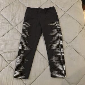 Athleta Black Crop Leggings