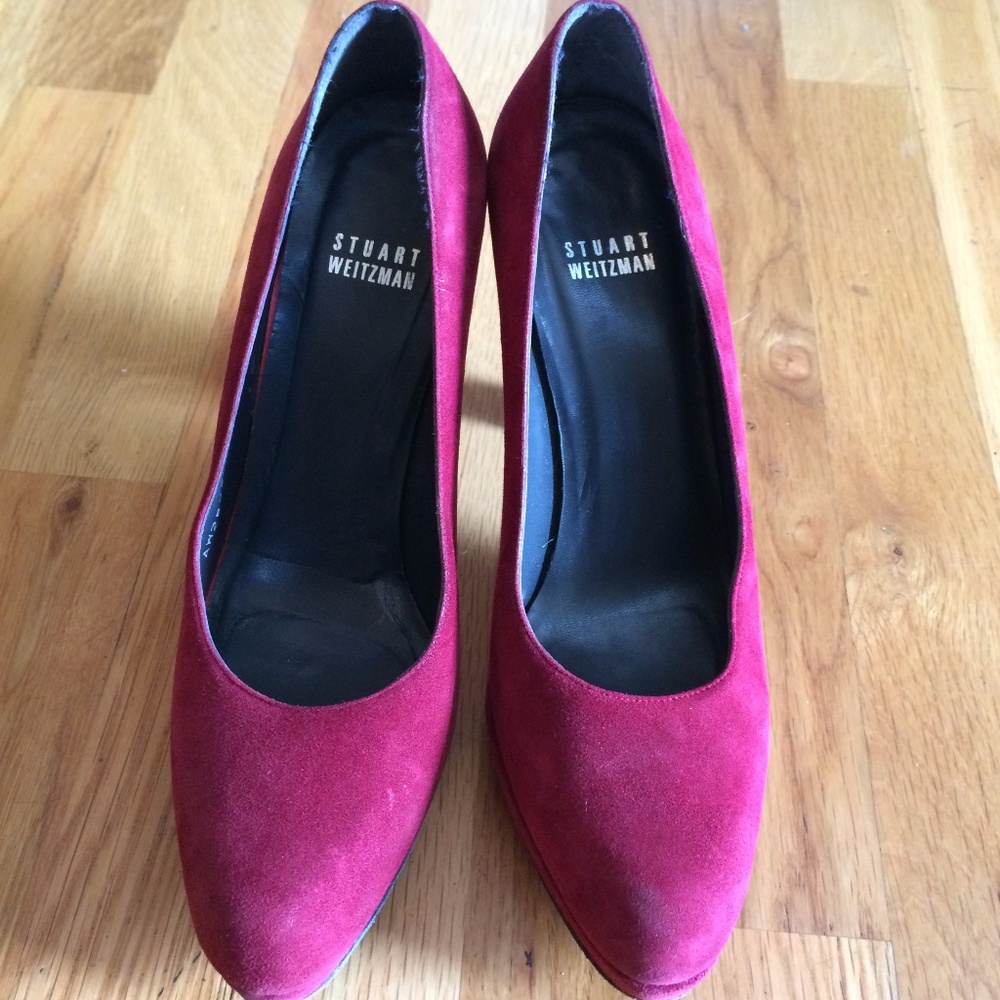 Stuart Weitzman Suede Pumps