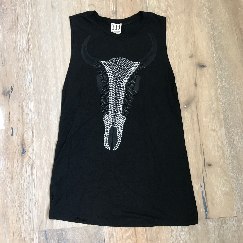 Haute Hippie bedazzled shirt
