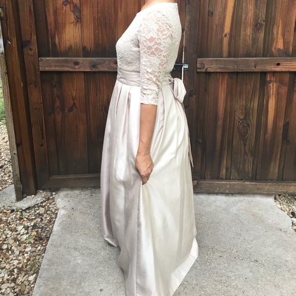 Champagne beautiful ball gown - Picture 3 of 4