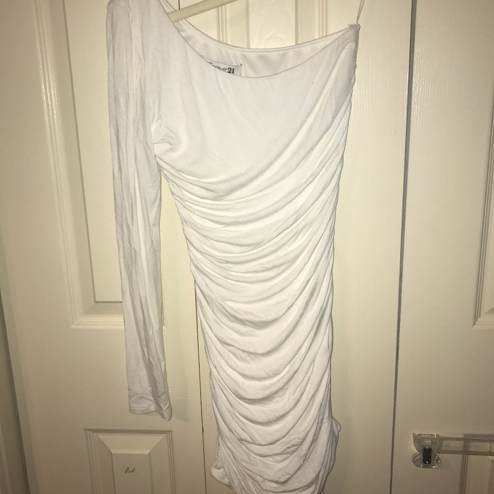 One shoulder tight party dress