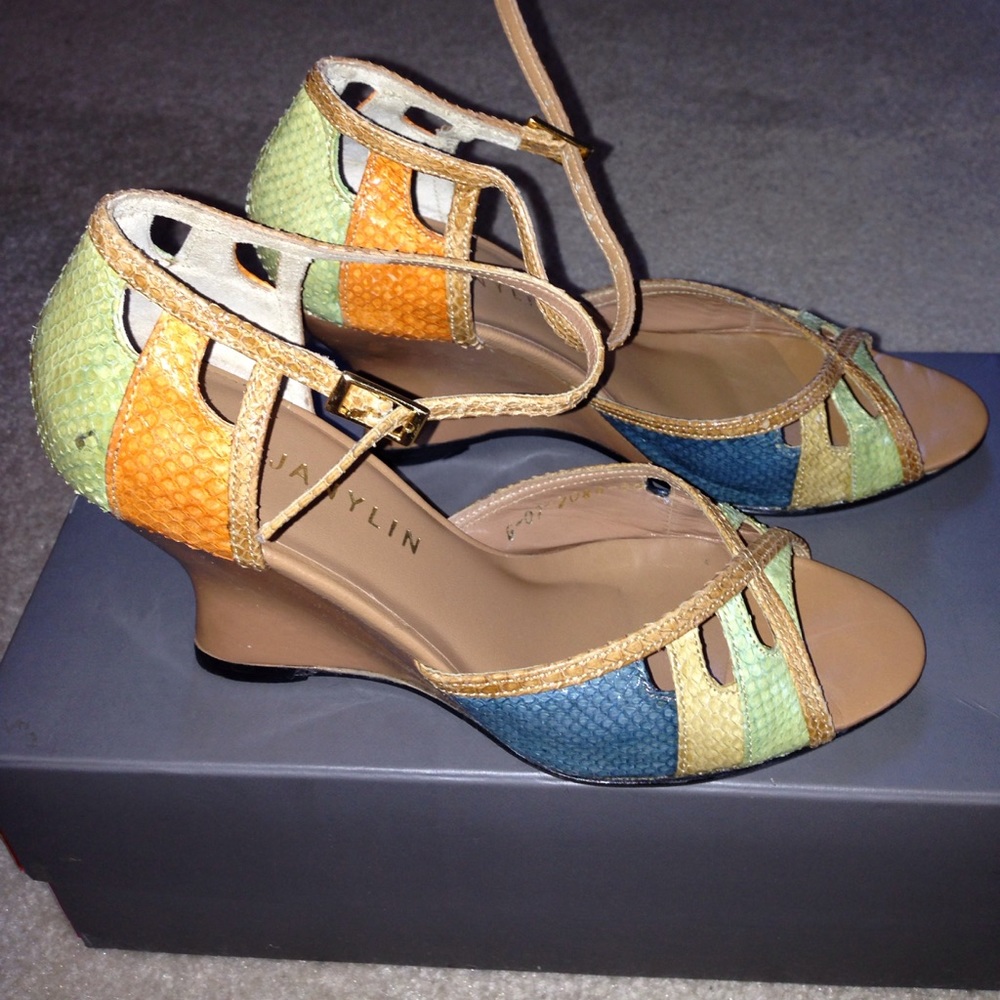 Colorful Wedge sandals