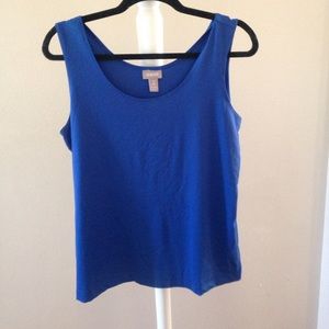💙 Chico's Basic Blue Tank 💙