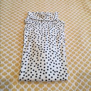 Vineyard Vines Polka Dot Long Sleeve Turtle Neck