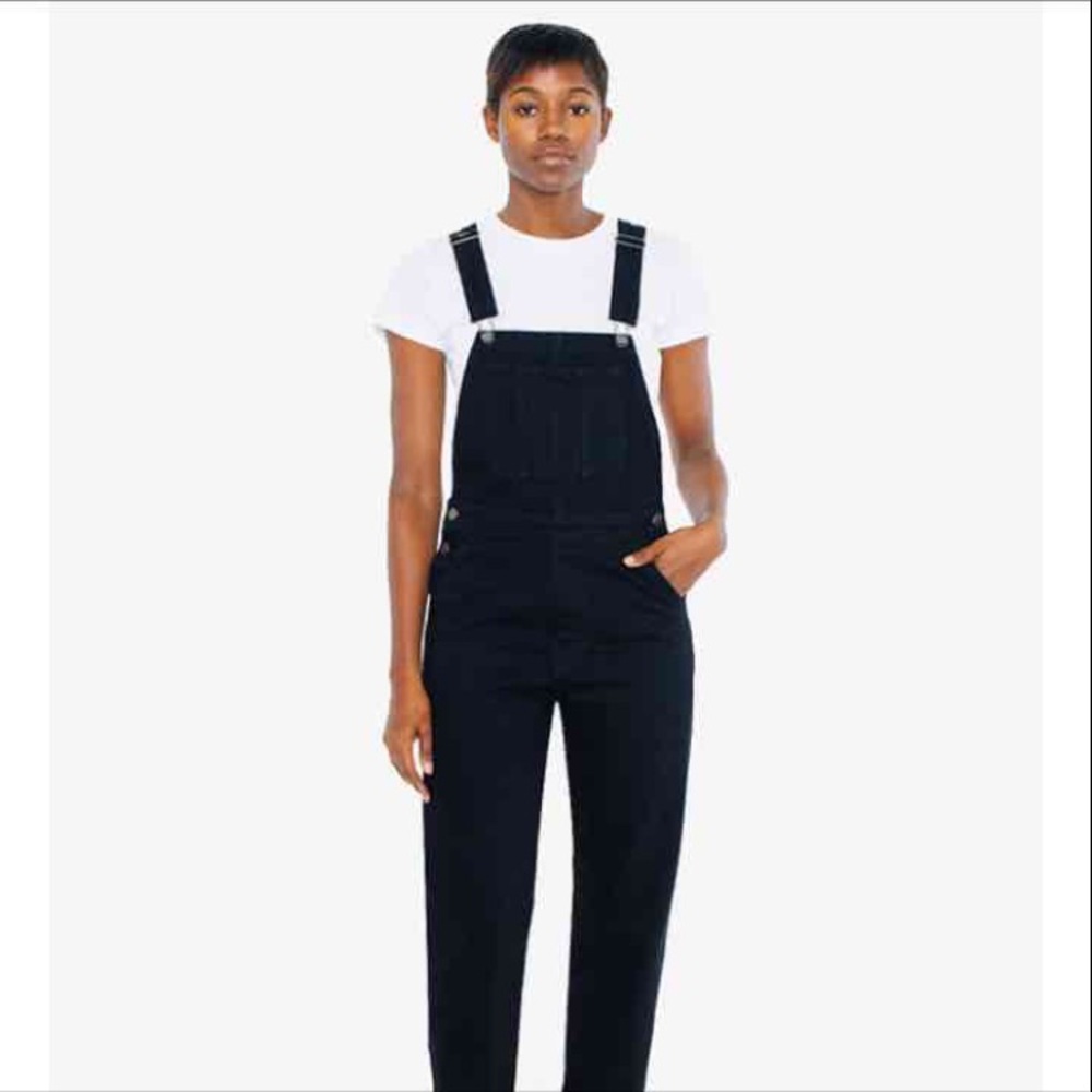 🚫SOLD🚫Black Denim Overalls AA