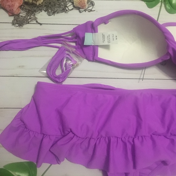 New lilac bikini with skirt bottom - Picture 2 of 2