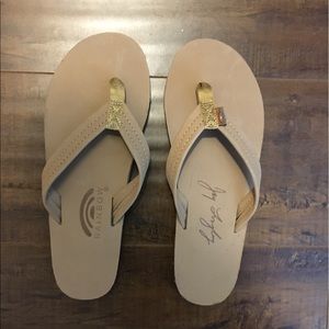 Brand new rainbow sandals