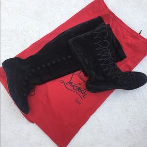 Christian Louboutin flat boots