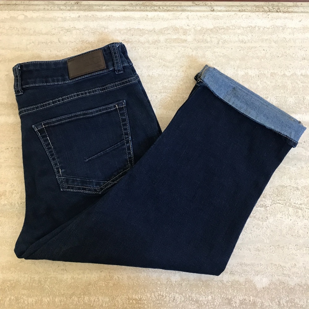 BKE Denim Buckle Dakota Cropped Jean Size 30