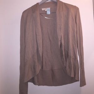 Gently Used Light Brown Loft Sweater