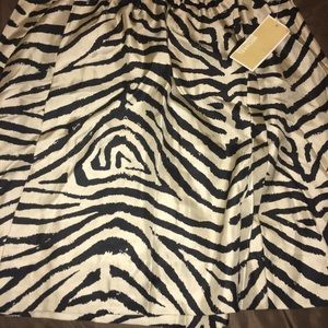 Michael Kors 100% silk sz 10 NEW