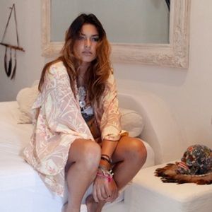 Spell Designs Tahitian Moon Silk Kimono🍑