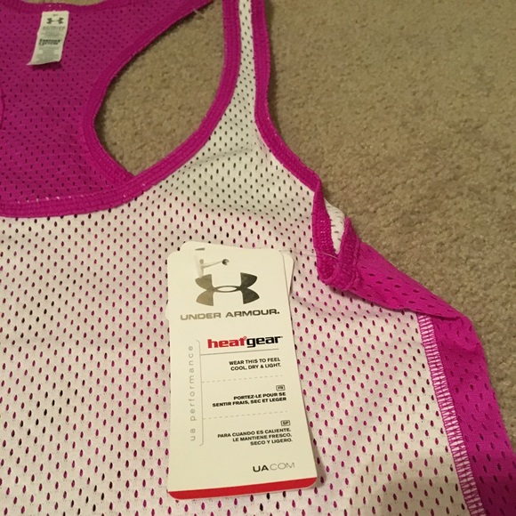 NWT UNDER ARMOUR RACER BACK TANK - Picture 4 of 4