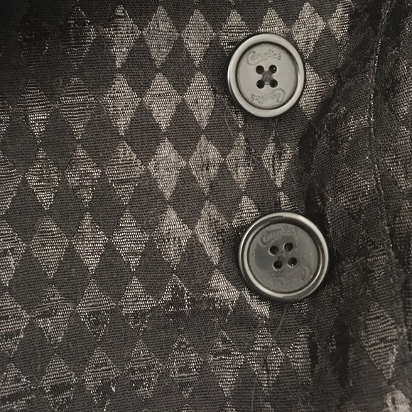 Elegant Black Dress Coat!! - Picture 2 of 3