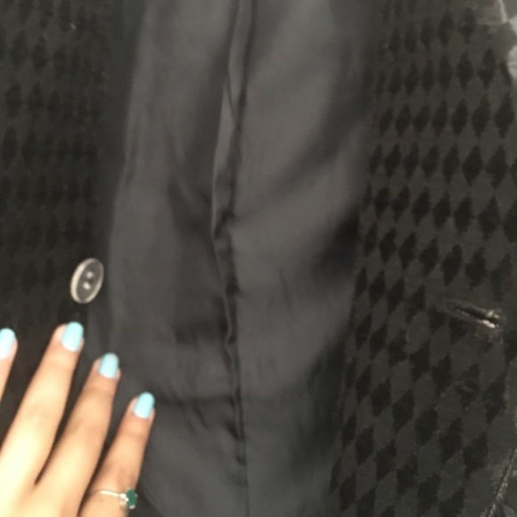 Elegant Black Dress Coat!! - Picture 3 of 3
