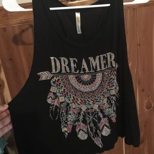 Dreamer festival crop top ❤️Short Sale❤️