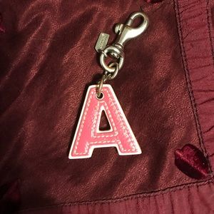 Coach keychain key ring