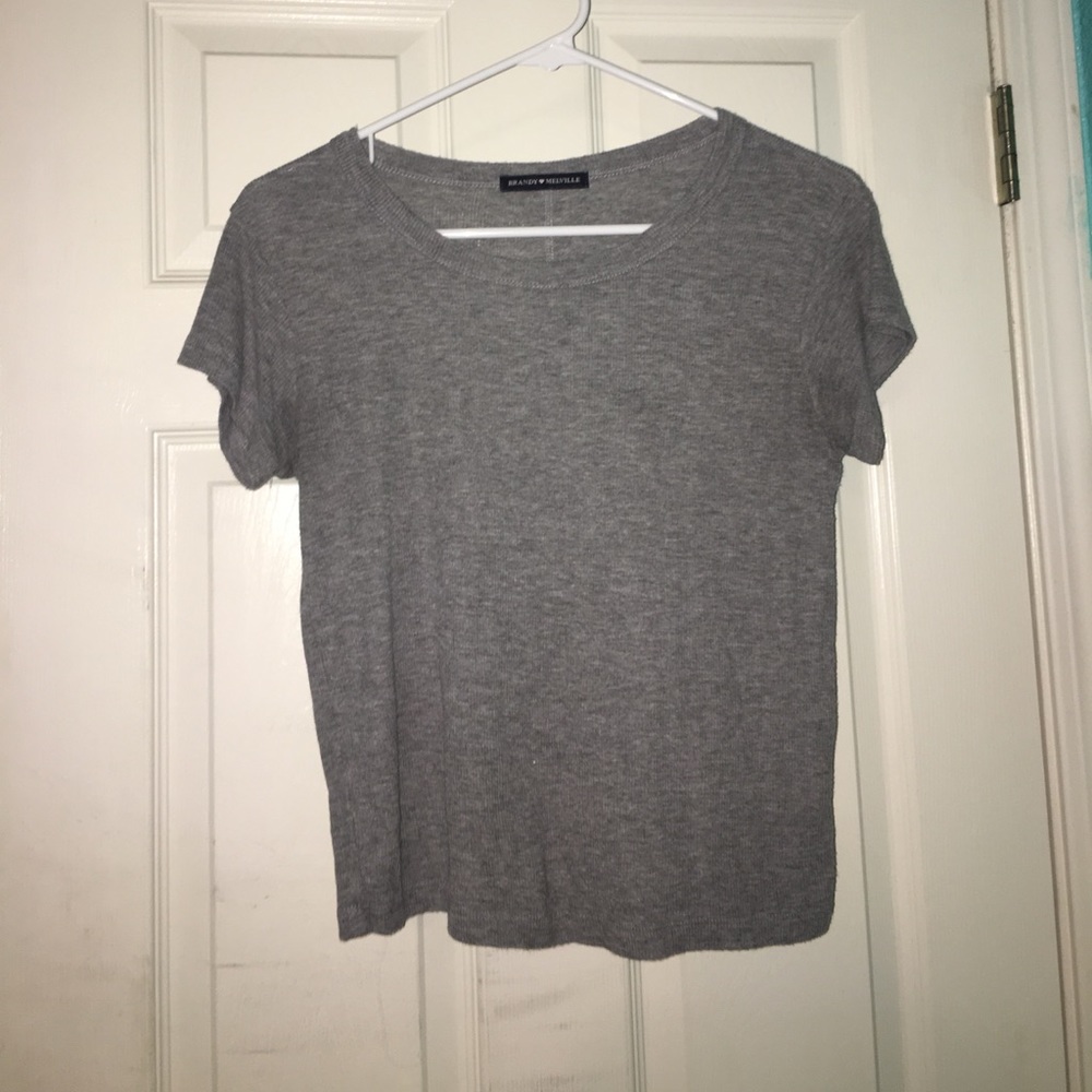 Gray Brandy Melville Shirt