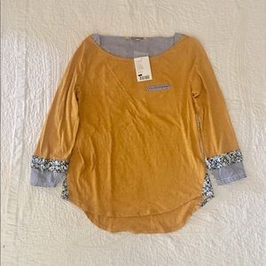 NWT Anthropologie long sleeve shirt
