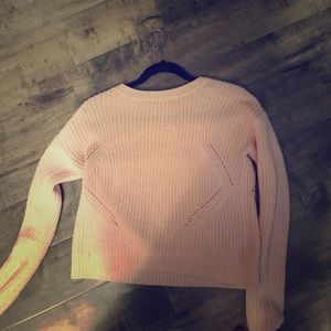 Pink sweater