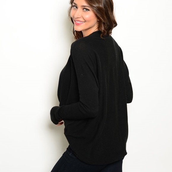 Knot Black Sweater | MAKE A OFFER - Picture 2 of 5